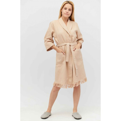 Халат Прованс жіночий MACADAMIA бавовняний розмір M (011050)
