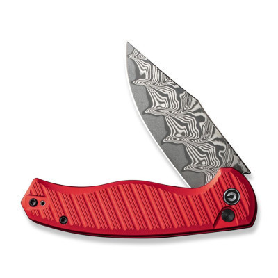 Ніж Civivi Stormhowl Damascus Red Aluminum (C23040B-DS1)