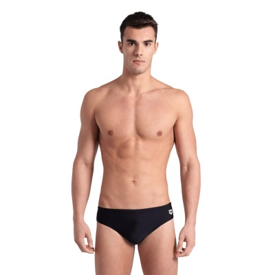 Плавки Arena Icons Swim Briefs Solid 005049-510 чорний 105 (3468337128427)
