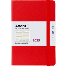Тижневик Axent датований 2025 Partner Strong 145х210 мм, червоний (8819-25-05-A)