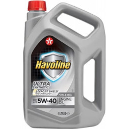 Моторна олива Texaco Havoline Ultra 5w40 4л (6752)