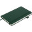 Книга записна Buromax Etalon 125x195 мм 96 аркушів в точку обкладинка зі штучної шкіри Зелена (BM.291360-04)