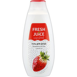 Гель для душу Fresh Juice Superfood Strawberry &amp; Chia 400 мл (4823015942228)