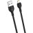 Дата кабель USB 2.0 AM to Lightning 1.0m 2.1A black XO (XO-NB200-L-1-BK)