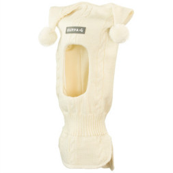 Шапка дитяча Huppa шолом COCO 4 85070400 білий M (4741468736792)