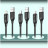 Дата кабель USB 2.0 AM to Lightning 1.0m braided black XO (NB235_L_Black)