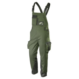 Напівкомбінезон робочий Neo Tools CAMO Olive, розмір XXL (56), 255 г/м2, потрійні шви, оливков (81-242-XXL)