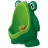 Горщик FreeON для хлопчика FreeON Happy Frog Green (37995)