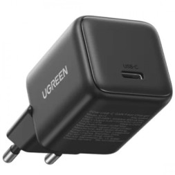 Зарядний пристрій UGREEN USB-C PD20W GaN X512 gray (55528)
