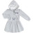 Плаття дитяче POP FASHION з капюшоном (6728-128G-gray)