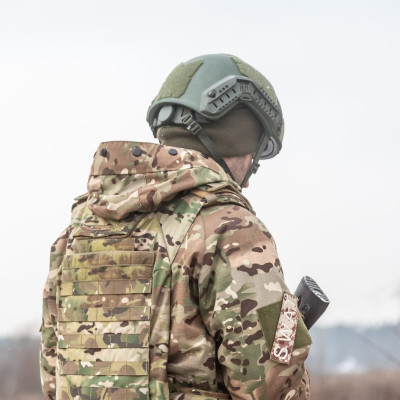 Шолом військовий Ukrainian Armor FAST Устраш 2.0, розмір XL, зелений (FAST2XLRG)