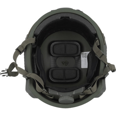 Шолом військовий Ukrainian Armor FAST Устраш 2.0, розмір XL, зелений (FAST2XLRG)