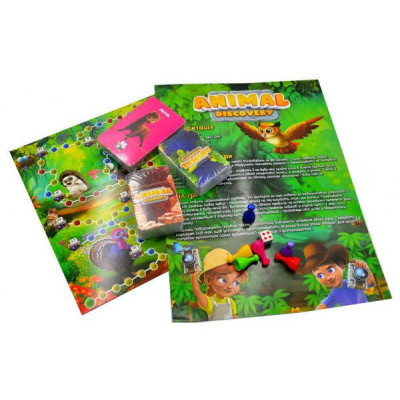Настільна гра Danko Toys Animal Discovery, українська (G-AD-01-01U)