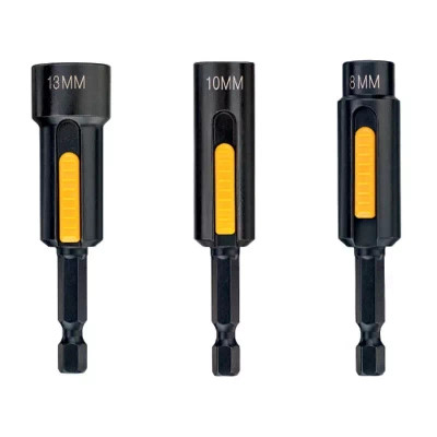 Головка магнітна DeWALT торцевих магнітних EXTREME IMPACT 1/4&quot;, 8, 10, 13 мм (DT7460)