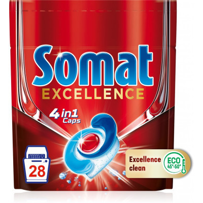 Таблетки для посудомийних машин Somat Excellence 28 шт. (9000101576139)