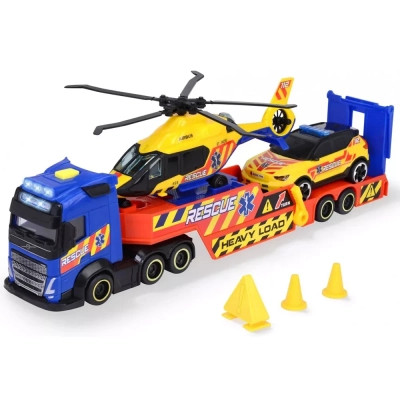 Ігровий набір Dickie Toys Транспортер рятувальних служб зі звук. та світл. ефектами (3717005)
