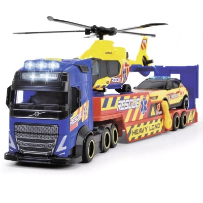 Ігровий набір Dickie Toys Транспортер рятувальних служб зі звук. та світл. ефектами (3717005)