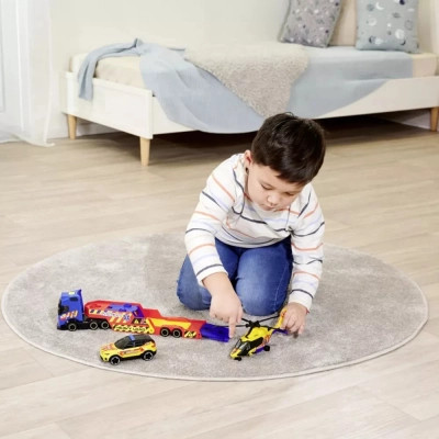 Ігровий набір Dickie Toys Транспортер рятувальних служб зі звук. та світл. ефектами (3717005)