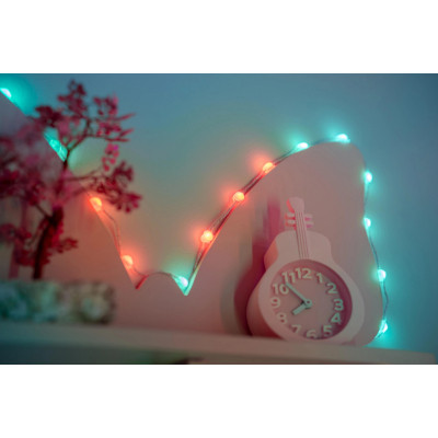 Гірлянда Twinkly Smart LED, Strings USB 100 Heart-shaped RGB LEDs, Clear Wire, USB-C (TWKH100RGB-T)