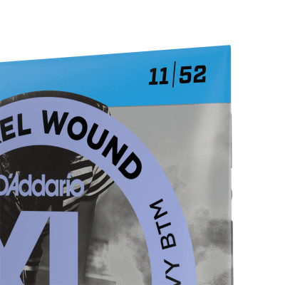Струни для гітари D&#039;Addario XL Nickel Wound Medium Top / Heavy Bottom (11-52) (EXL116)