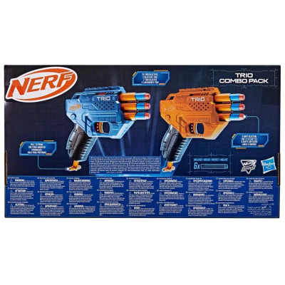 Іграшкова зброя Hasbro Набір з 2-х бластерів Еліт Тріо (F6786)