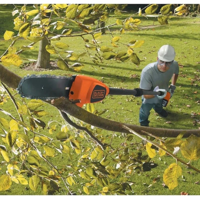 Кущоріз Black&amp;Decker висоторіз, 18V,2Ah, штанга 150-244 см, довжина шини 20 см (GPC1820L20)