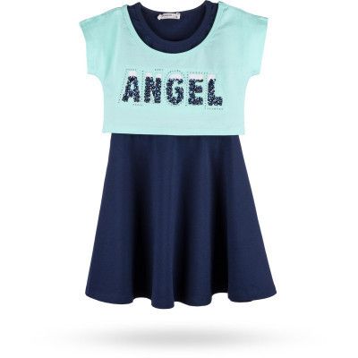 Плаття дитяче Breeze з топом &quot;ANGEL&quot; (10254-134G-green)