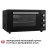 Електропіч Perfelli CLASSIC 48 BLACK