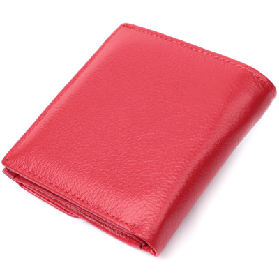 Портмоне ST Leather З натуральної шкіри Червоне (22723)