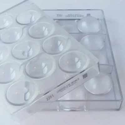 Форма для шоколаду Chocolate World Напівсфера 50x25 мм (2251 CW)