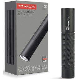 Ліхтар TITANUM 300Lm 5000K Blac (TLF-T14B)