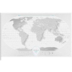 Скретч карта 1DEA.me Travel Map Air World (13041)