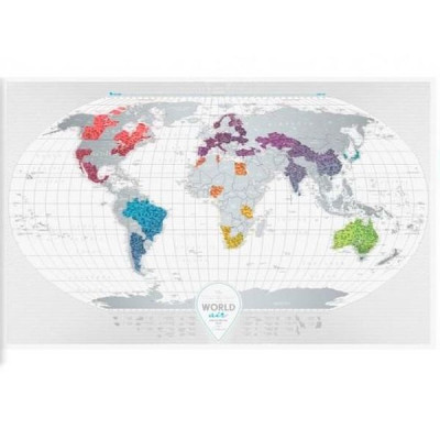 Скретч карта 1DEA.me Travel Map Air World (13041)