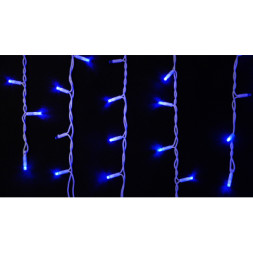 Гірлянда Delux ICICLE flash 75LED 2 х 0.7 м синій/білий IP44 EN (90012957)