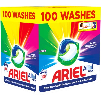 Капсули для прання Ariel Pods Все-в-1 Color 100 шт. (8700216580885)