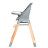 Стілець для годування Espiro SENSE 07 GRAY (5906724203374)