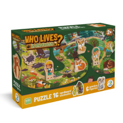 Пазл DoDo Хто живе в лісі? (300608)