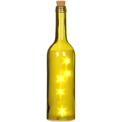Прикраса декоративна Luca Lighting Пляшка зелена (8718861171952)