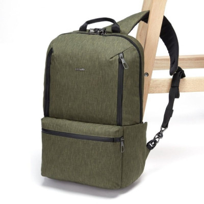 Рюкзак туристичний Pacsafe Metrosafe X 20L backpack хакі (30640517)