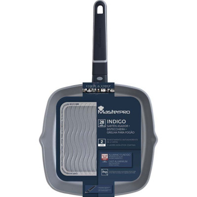 Сковорода MasterPro Гриль Indigo 28 х 28 см (BGMP-7976)