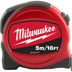 Рулетка Milwaukee SLIMLINE S5-16/25, 5 м/16&quot; (48227717)