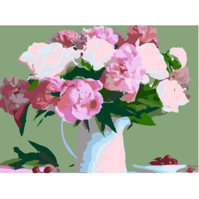 Картина по номерам Rosa Start Квіти 2.73 35 х 45 см (4823098519485)