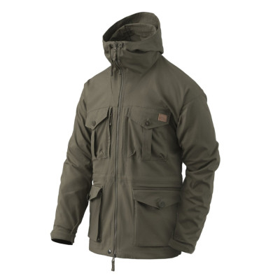 Куртка Helikon-Tex SAS Smock - Duracanvas - Taiga Green розмір S (KU-SAS-DC-09-B03)