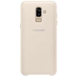 Чохол до мобільного телефона Samsung J8 2018/EF-PJ810CFEGRU - Dual Layer Cover (Gold) (EF-PJ810CFEGRU)