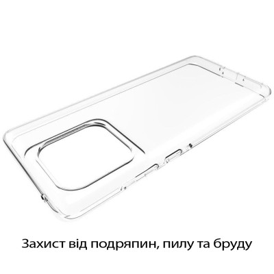 Чохол до мобільного телефона BeCover Motorola Edge 60 Fusion Transparent (713773)