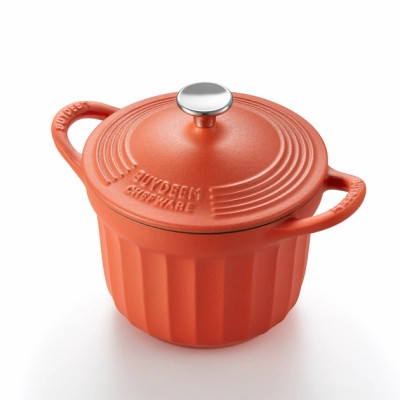 Гусятниця Buydeem CP541 Koi Red чавунна емальована 1.8 л (CP541-KR)