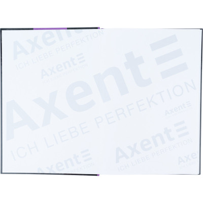 Книга записна Axent Colors А4, 80 аркушів, клітинка, фіолетова (8421-07-A)