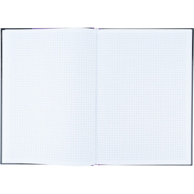 Книга записна Axent Colors А4, 80 аркушів, клітинка, фіолетова (8421-07-A)