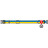 Нашийник для тварин WAUDOG Nylon з QR паспортом Colors of freedom пластиковий фастекс S (4501-4020)