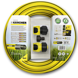 Шланг для поливу Karcher з комплект для підключення до мінімийок 3/4&quot;, 10м (2.645-156.0)